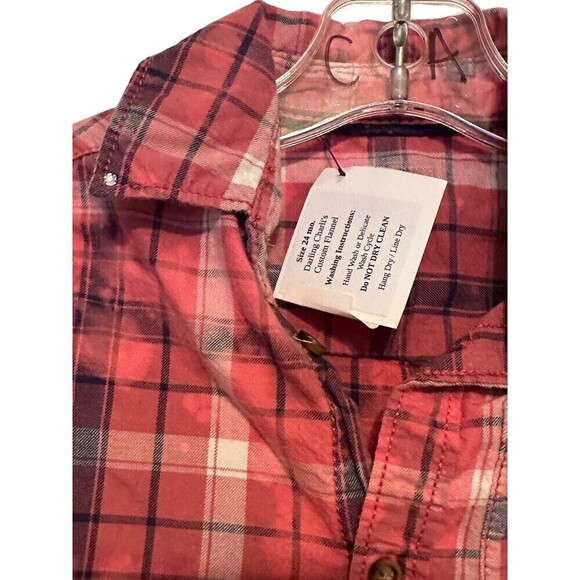 Upcycled Distressed Ombre “Thankful” Boutique Long Sleeve Size 18m - Picture 2 of 4